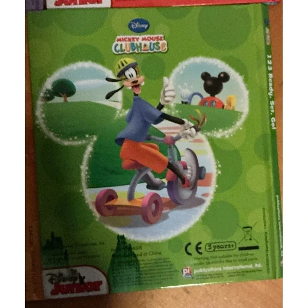 Mickey Mouse Clubhouse My First Smart Pad Books Lot Of 7, ABC, 1 2 3, Words‎